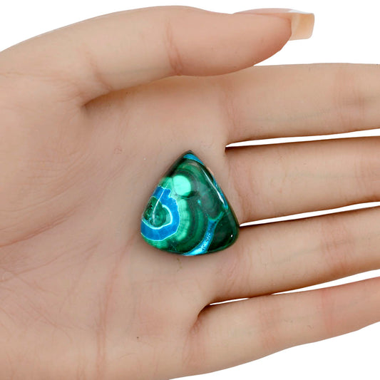 Azurite Malachite 25.3x24x6.5 mm Fancy Gemstone LS03671-63