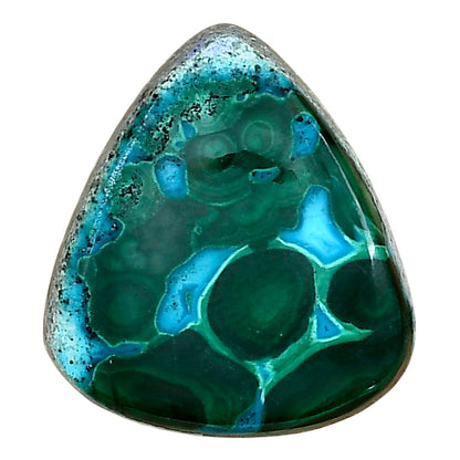 Azurite Malachite 25.6x23x5.5 mm Fancy Gemstone LS03676-63