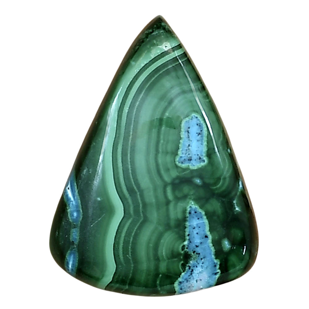 Azurite Malachite 27.1x20.2x7 mm Fancy Gemstone LS03689-63