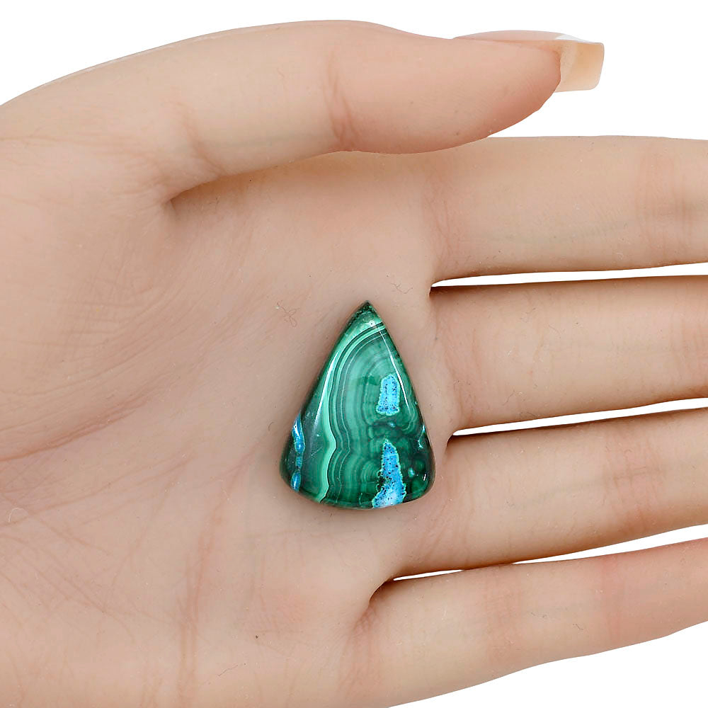 Azurite Malachite 27.1x20.2x7 mm Fancy Gemstone LS03689-63