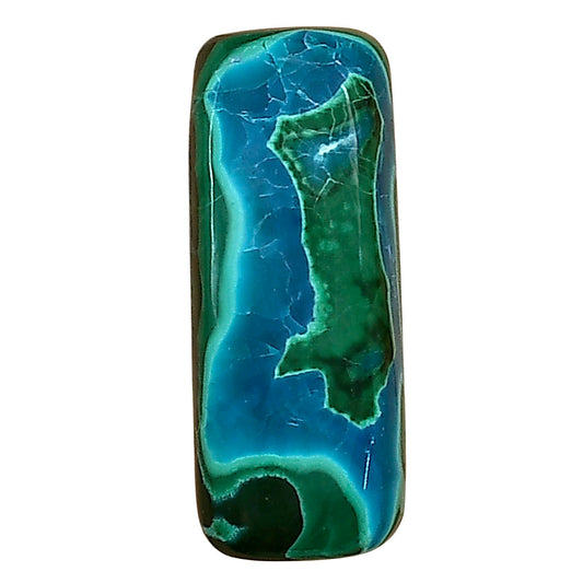 Azurite Malachite 24.6x9.6x6.7 mm Baguette Gemstone LS03693-63
