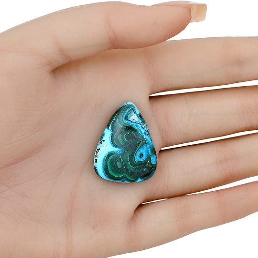 Azurite Malachite 28.5x22.3x5 mm Fancy Gemstone LS03698-63