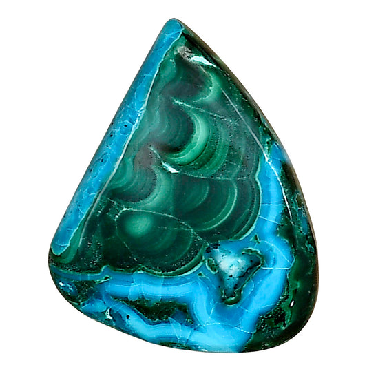 Azurite Malachite 26.3x21x5.5 mm Fancy Gemstone LS03707-63