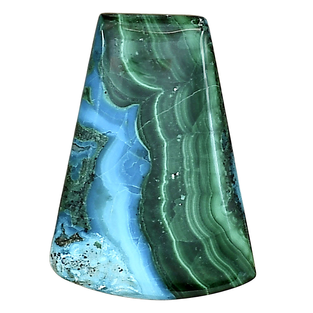 Azurite Malachite 26.6x19.25x4.5 mm Fancy Gemstone LS03716-63