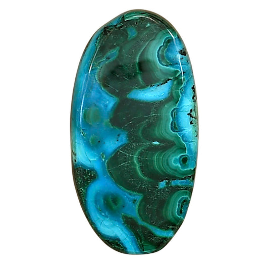 Azurite Malachite 29x15.2x5 mm Oval Gemstone LS03732-63