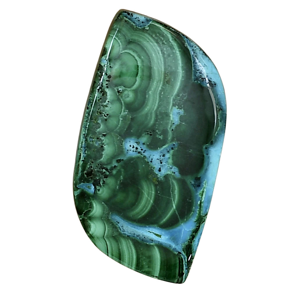 Azurite Malachite 33.3x17.2x5.3 mm Fancy Gemstone LS03735-63