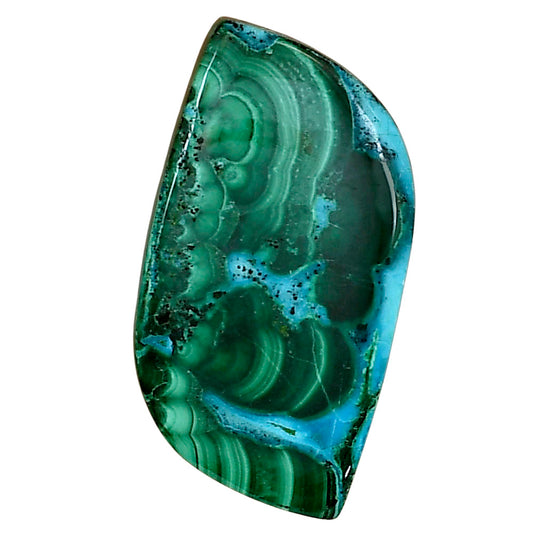 Azurite Malachite 33.3x17.2x5.3 mm Fancy Gemstone LS03735-63