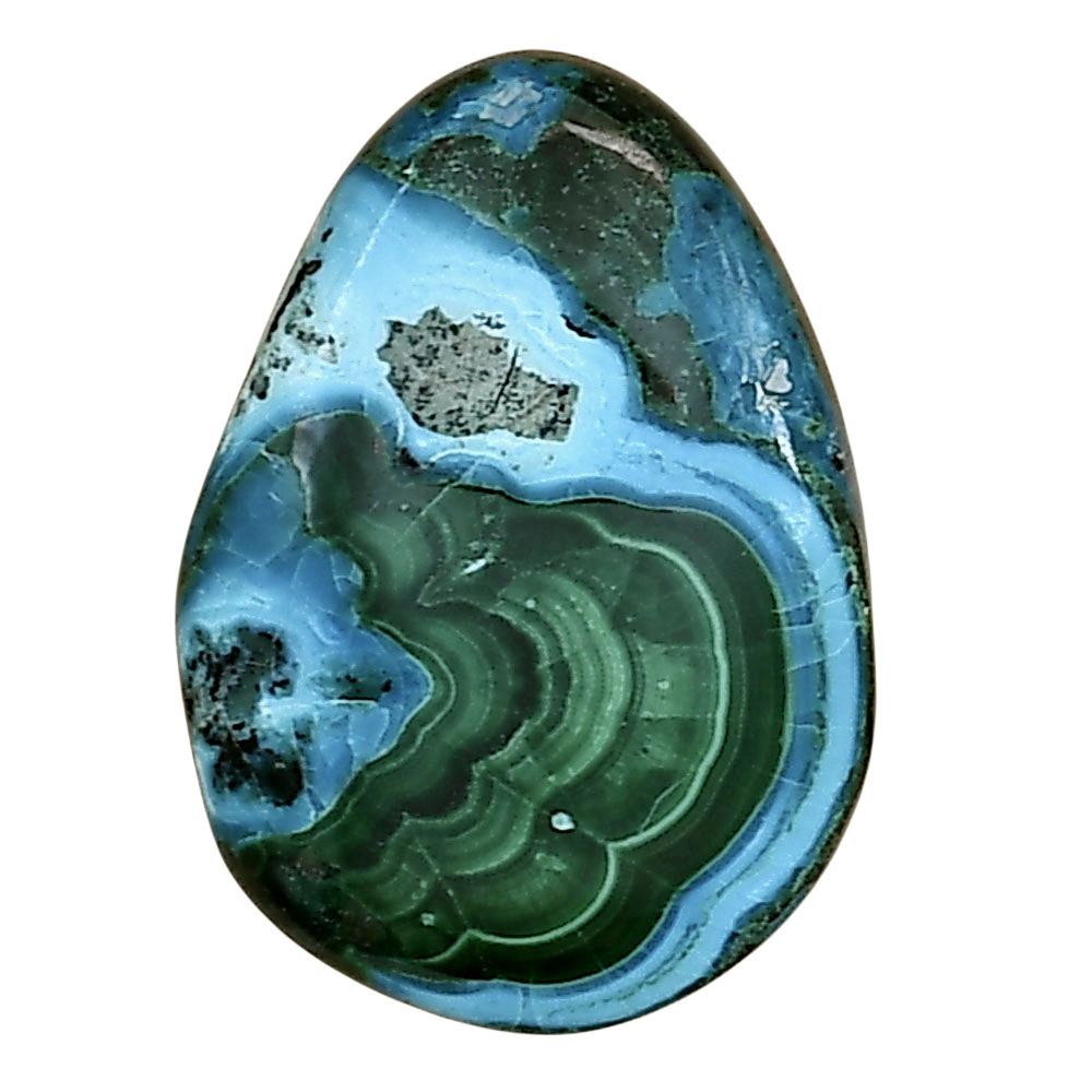 Azurite Malachite 24.8x17.55x5 mm Fancy Gemstone LS03742-63