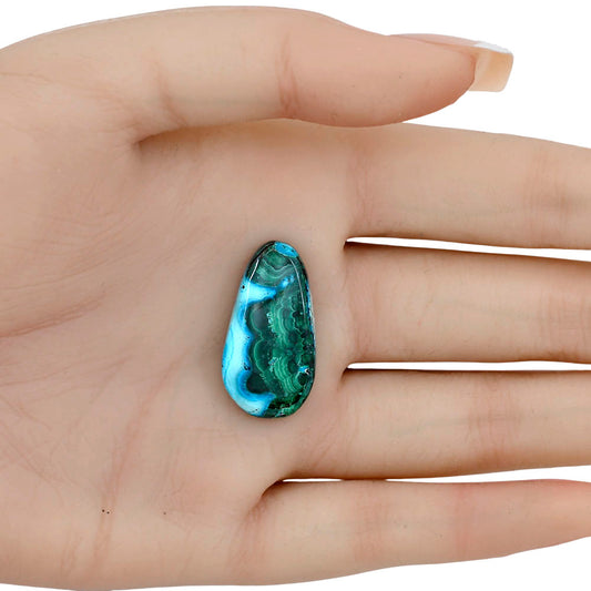 Azurite Malachite 27.55x14x5 mm Fancy Gemstone LS03758-63