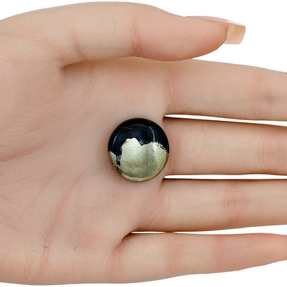 Apache Gold 20x20x5.8 mm Round Gemstone LS03766-64