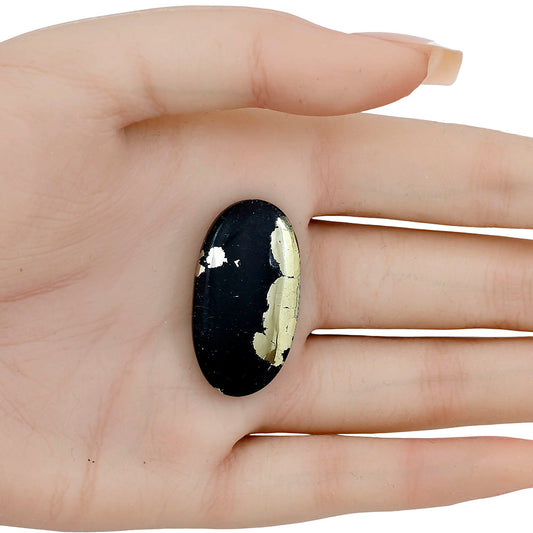 Apache Gold 33.85x18.15x5 mm Oval Gemstone LS03802-64