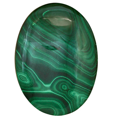 Malachite Eye 48x35.2x8 mm Oval Gemstone LS03846-65