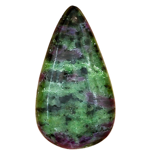 Ruby-Zoisite 35.85x20.1x6 mm Pear Gemstone LS03866-66
