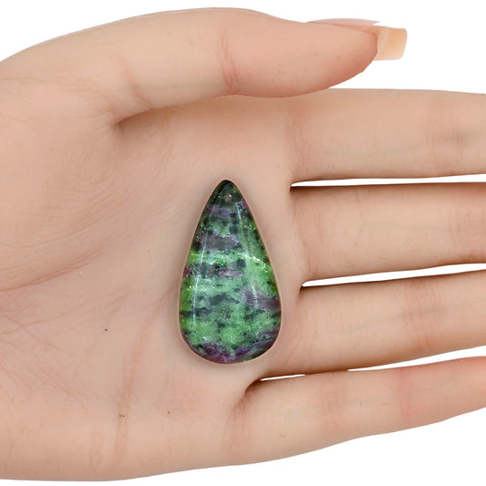 Ruby-Zoisite 35.85x20.1x6 mm Pear Gemstone LS03866-66
