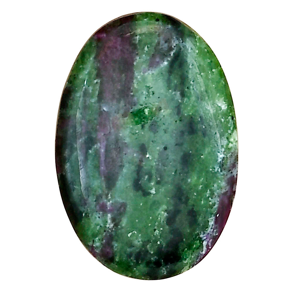 Ruby-Zoisite 29.2x20x5.5 mm Oval Gemstone LS03878-66