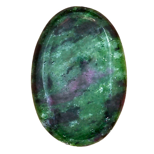 Ruby-Zoisite 34x23.3x5 mm Oval Gemstone LS03890-66