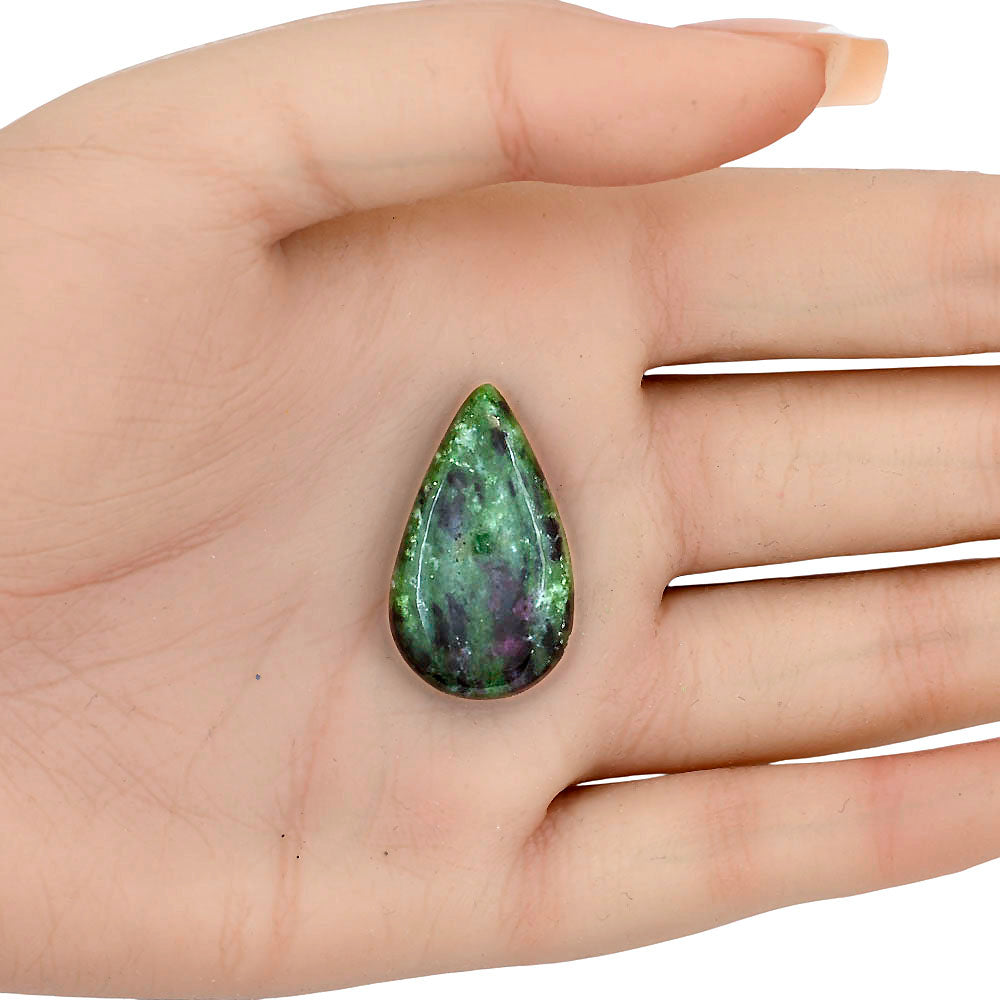 Ruby-Zoisite 29.15x17.2x6 mm Pear Gemstone LS03891-66