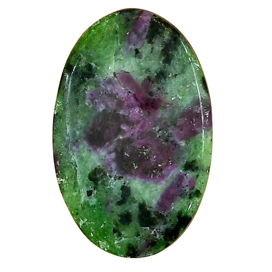 Ruby-Zoisite 33.5x21.55x4.5 mm Oval Gemstone LS03897-66