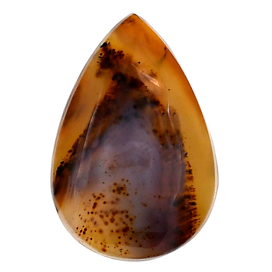 Montana Agate 27.1x18.6x5.8 mm Pear Gemstone LS03905-40