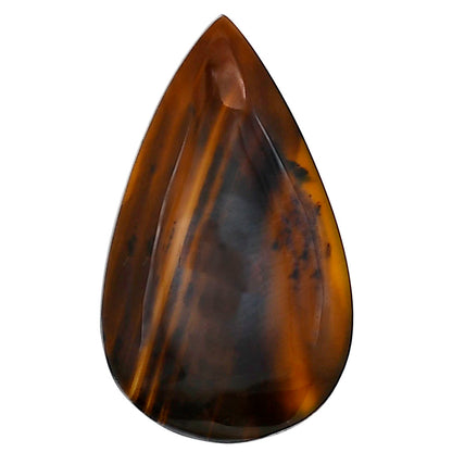 Montana Agate 31x18.3x5 mm Pear Gemstone LS03911-40