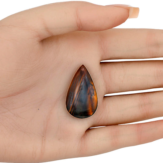 Montana Agate 31x18.3x5 mm Pear Gemstone LS03911-40