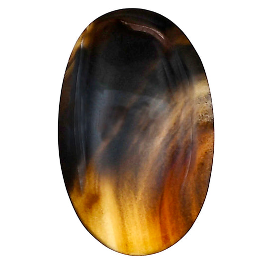 Montana Agate 29x18.4x5 mm Oval Gemstone LS03912-40