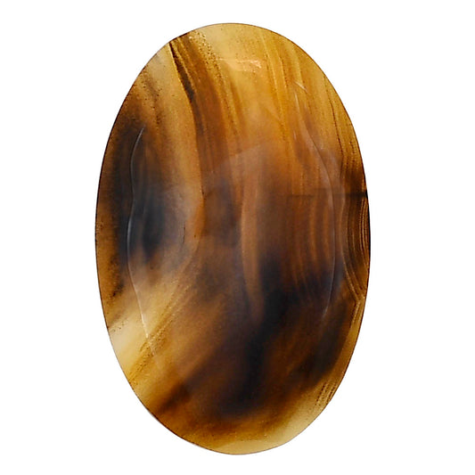 Montana Agate 29.4x18.8x5 mm Oval Gemstone LS03918-40