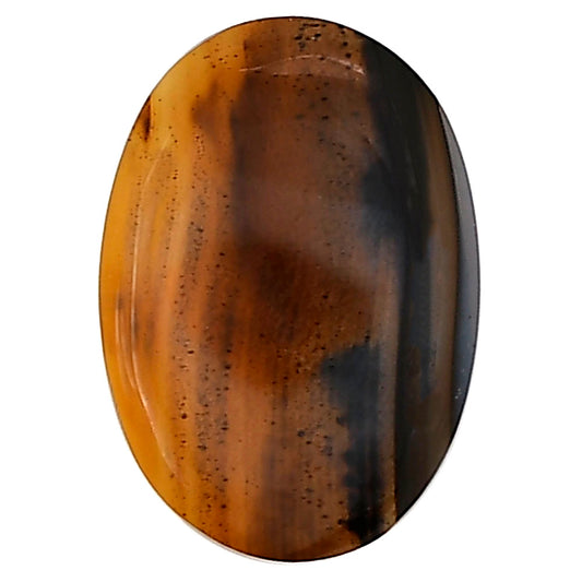 Montana Agate 23.5x16.4x4.7 mm Oval Gemstone LS03925-40