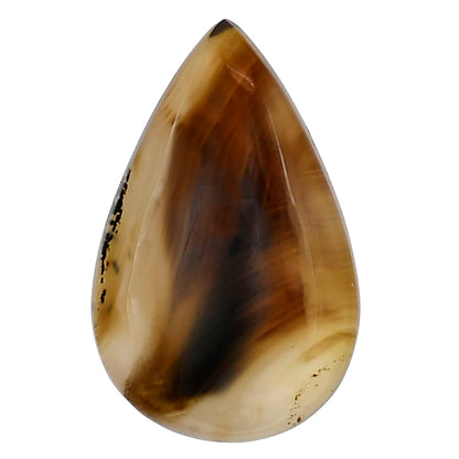 Montana Agate 31.1x19.8x5.5 mm Pear Gemstone LS03930-40