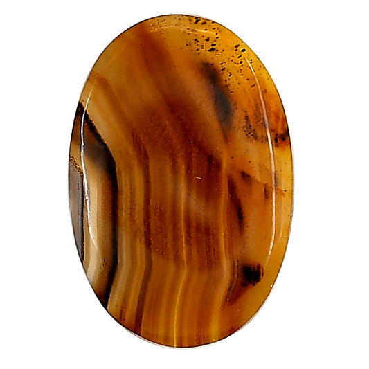 Montana Agate 26.3x17.9x3.3 mm Oval Gemstone LS03938-40