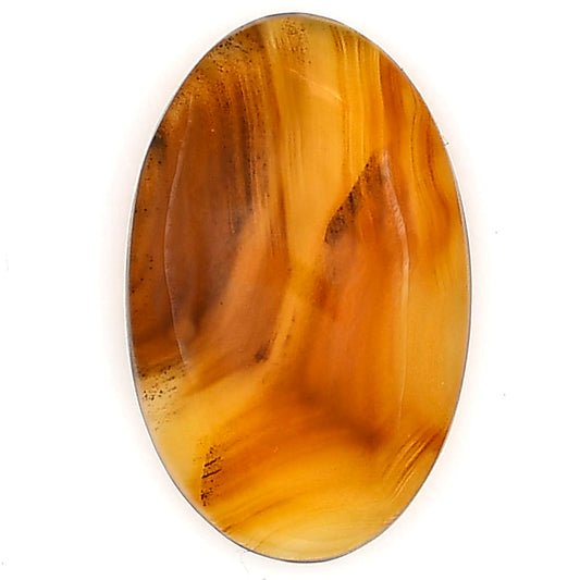Montana Agate 28.5x18x5 mm Oval Gemstone LS03940-40