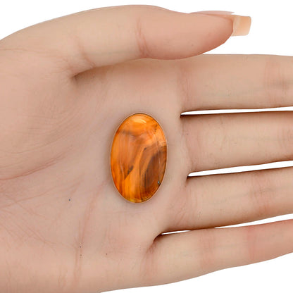Montana Agate 28.5x18x5 mm Oval Gemstone LS03940-40