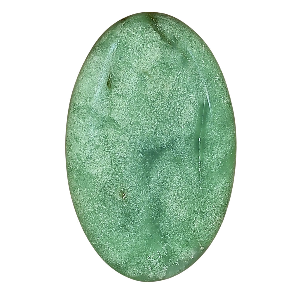 Boulder Chrysoprase 34.4x21.7x5.5 mm Oval Gemstone LS03949-67