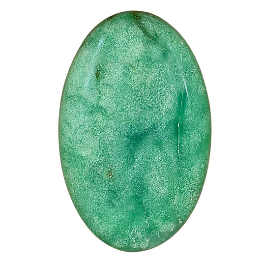 Boulder Chrysoprase 34.4x21.7x5.5 mm Oval Gemstone LS03949-67