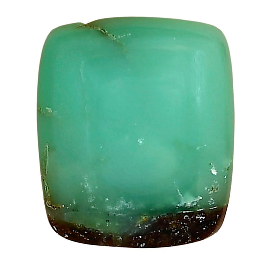 Boulder Chrysoprase 20.45x17.4x6.5 mm Baguette Gemstone LS03951-67