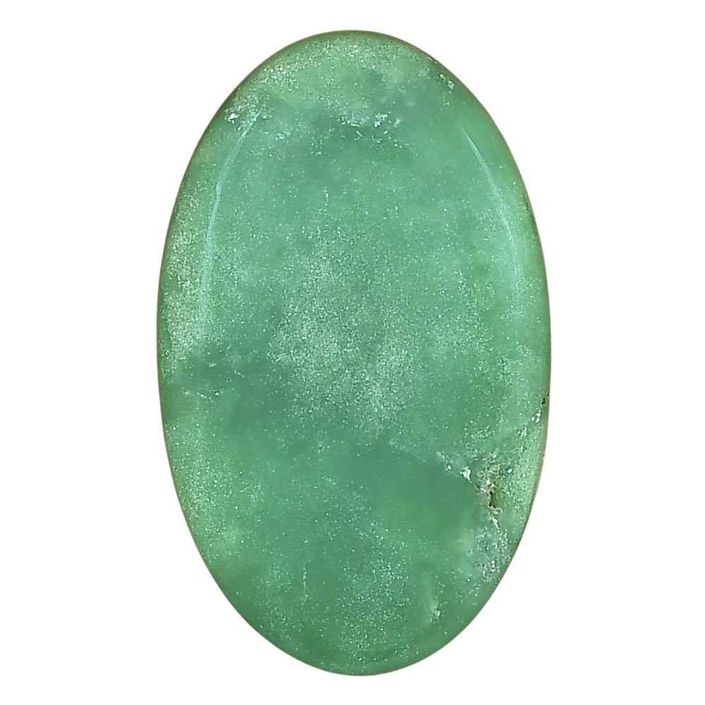 Boulder Chrysoprase 35.7x22x5.5 mm Oval Gemstone LS03952-67