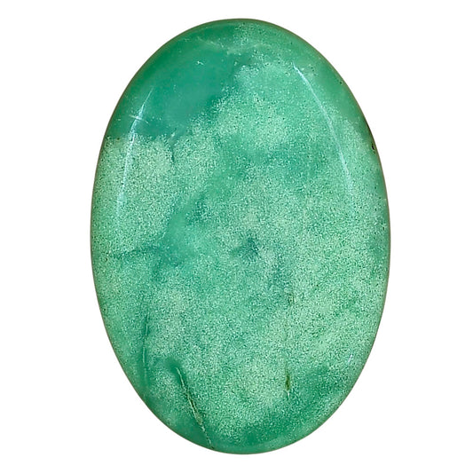 Boulder Chrysoprase 35.5x24.5x5.5 mm Oval Gemstone LS03962-67