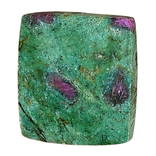 Ruby-In-Fuchsite 20.7x18.7x4.7 mm Baguette Gemstone LS03971-68