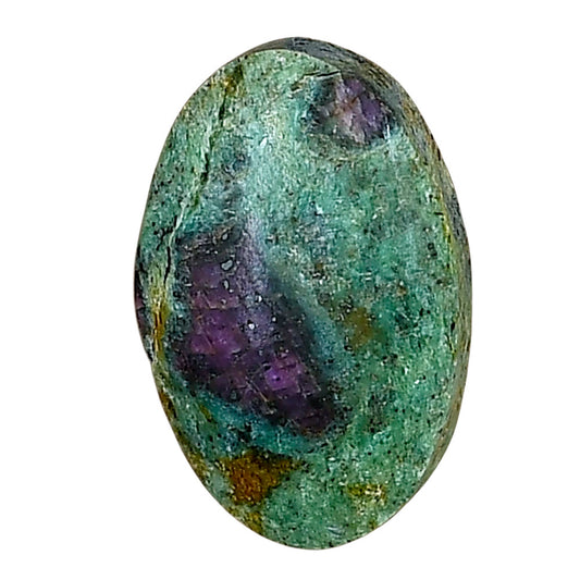 Ruby-In-Fuchsite 22.3x14.3x6 mm Oval Gemstone LS03990-68