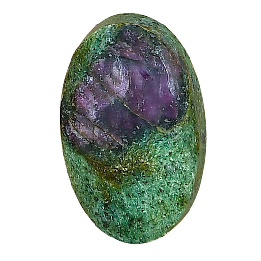 Ruby-In-Fuchsite 22.4x14x5.5 mm Oval Gemstone LS03991-68
