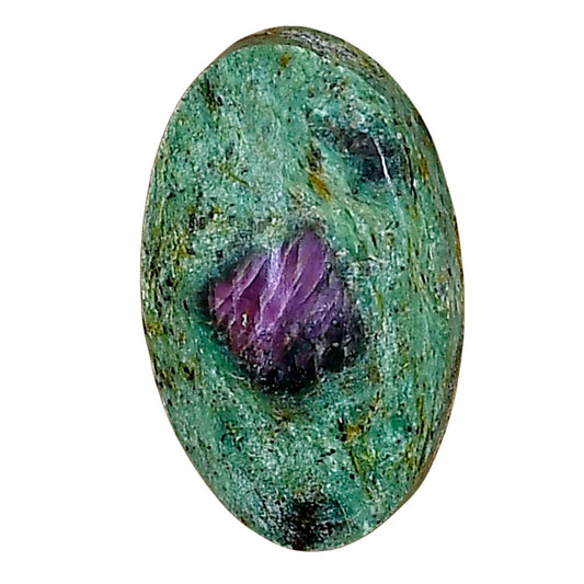 Ruby-In-Fuchsite 22.8x14x5.8 mm Oval Gemstone LS03999-68