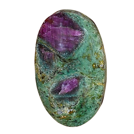 Ruby-In-Fuchsite 23.35x14.2x5.7 mm Oval Gemstone LS04026-68