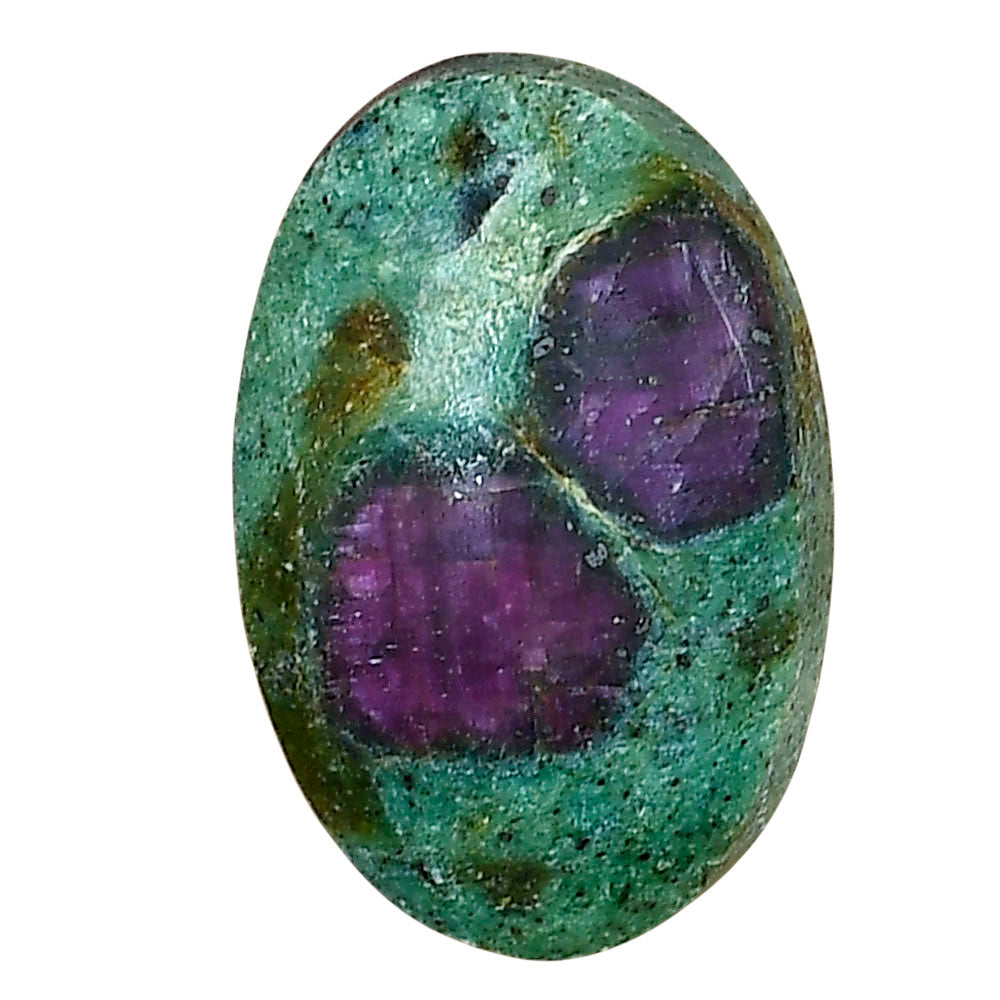 Ruby-In-Fuchsite 26.5x17.5x6 mm Oval Gemstone LS04033-68