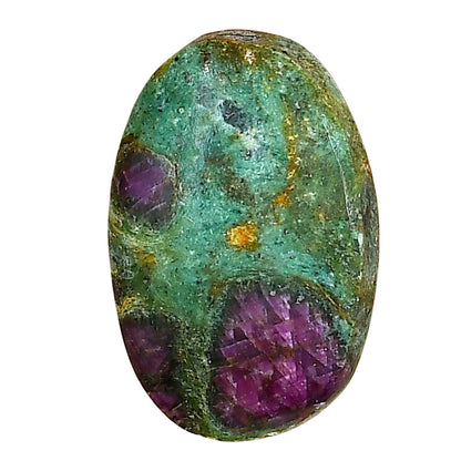 Ruby-In-Fuchsite 26.25x17.1x6 mm Oval Gemstone LS04042-68