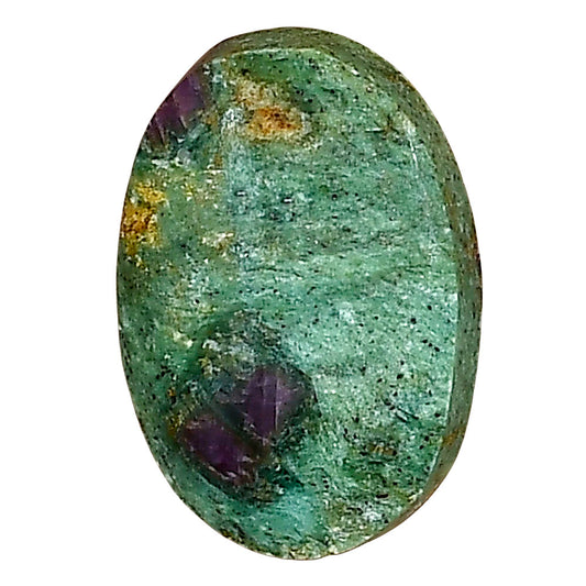 Ruby-In-Fuchsite 21.4x14.5x5.5 mm Oval Gemstone LS04046-68