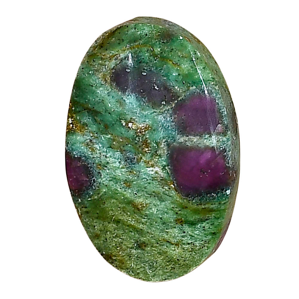 Ruby-In-Fuchsite 25.55x16.4x5.5 mm Oval Gemstone LS04047-68