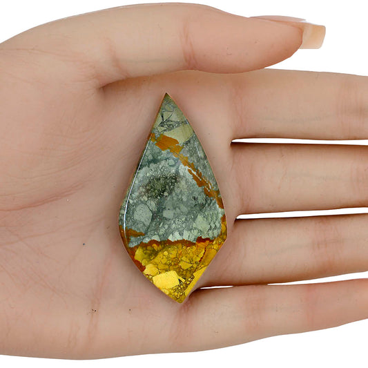 Rocky Butte Picture Jasper 53.6x27.5x4.5 mm Fancy Gemstone LS04079-99