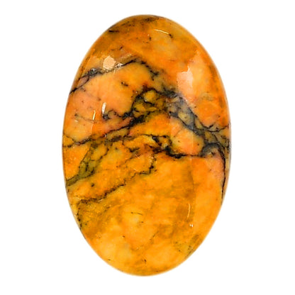 Honey Dendritic Opal 21x32.3x6 mm Oval Shape Polished Gemstone LS100-06008