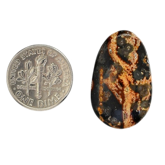 Viper Skin Jasper 16.5x26.55x5.5 mm Fancy Shape Polished Gemstone LS101-06011