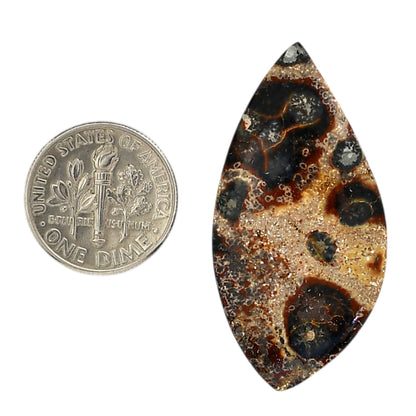 Viper Skin Jasper 20.1x40.5x5 mm Fancy Shape Polished Gemstone LS101-06021
